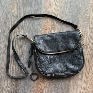 Vince Camuto Expandable Black Crossbody Bag
